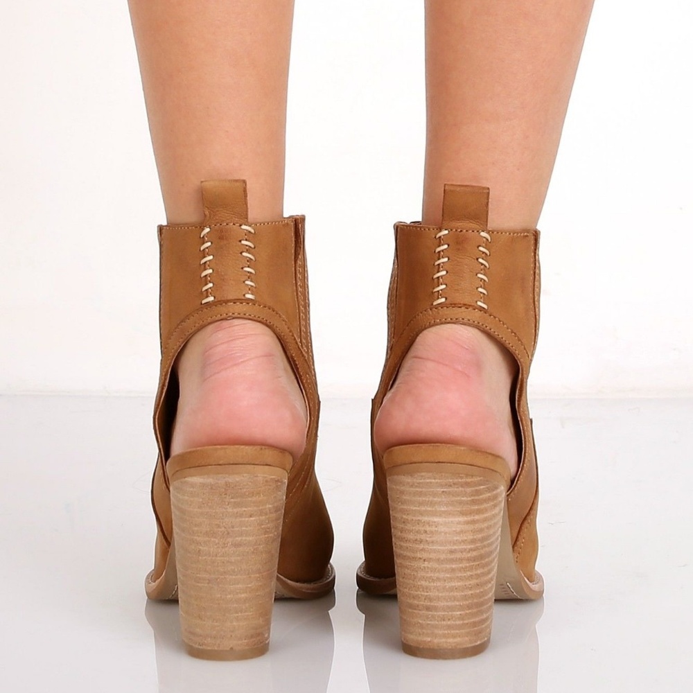 2x🎉HP Dolce Vita New JASPER Clog Open Heel Bootie Soft Goat Leather Boot NIB - Picture 9 of 9